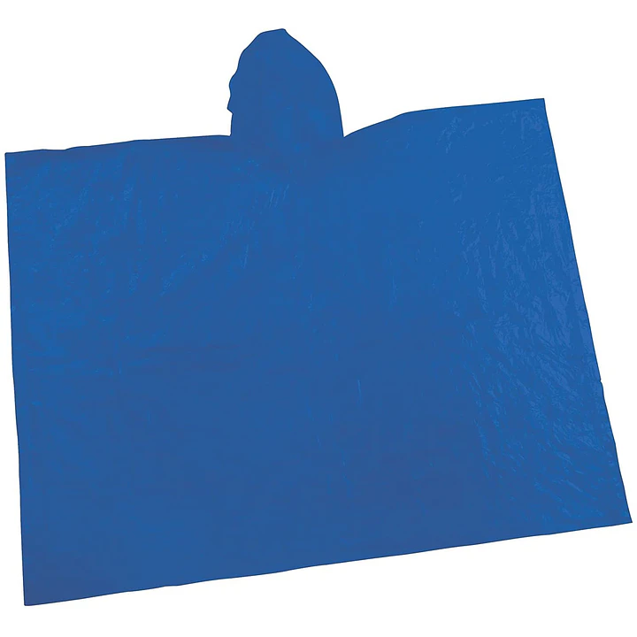 Poncho de emergencia Doite azul impermeable 1