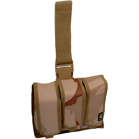 Porta cargadores UTG triple drop leg pouch 1