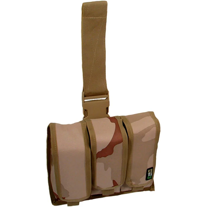 Porta cargadores UTG triple drop leg pouch 1