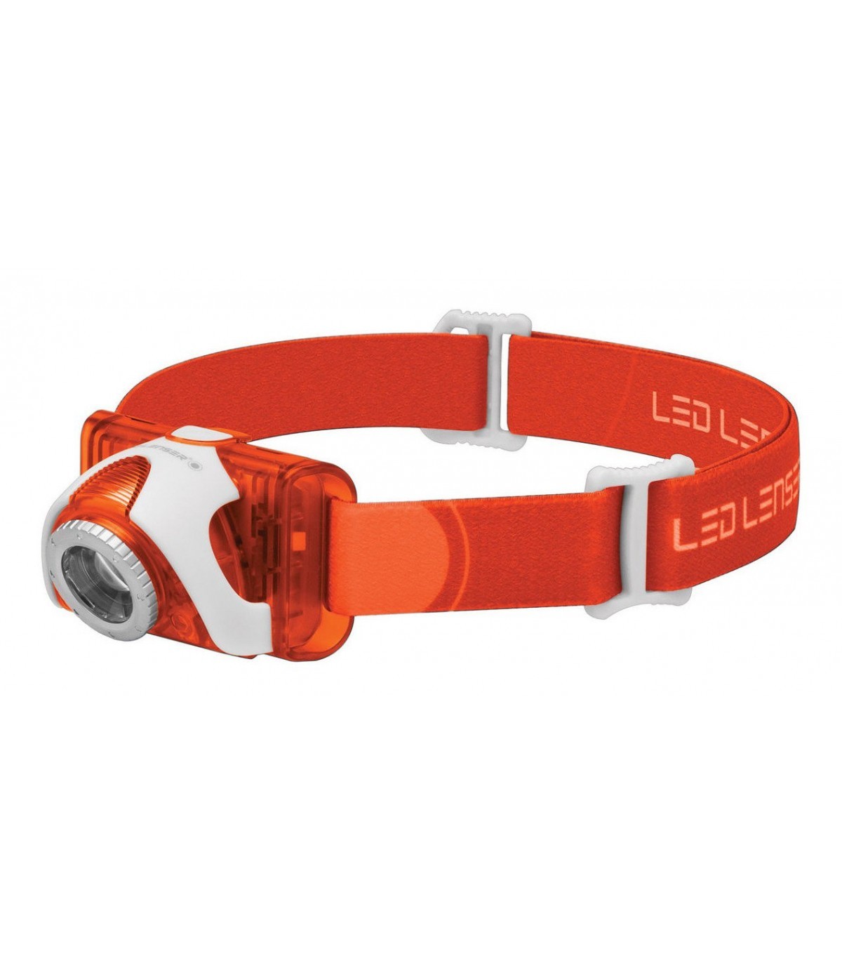 Linterna frontal Ledlenser SEO 3 naranja