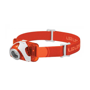 Linterna frontal Ledlenser SEO 3 naranja