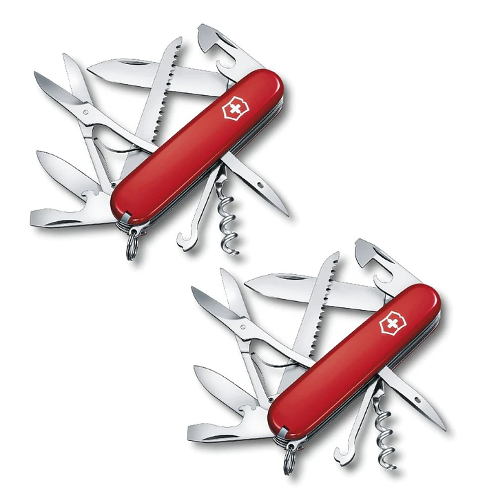 Combo 2x Cortapluma Victorinox Huntsman 1.3713 1