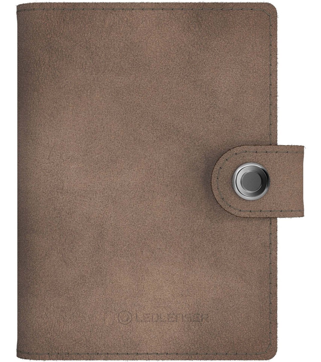 Billetera Ledlenser Lite Wallet 150 lumens Matte Taupe Grey