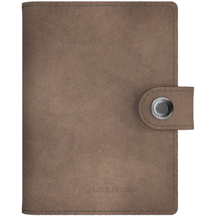 Billetera Ledlenser Lite Wallet 150 lumens Matte Taupe Grey 1