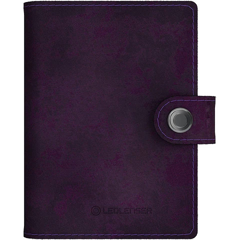 Billetera Ledlenser Lite Wallet 150 lumens Matte Deep Wine 1