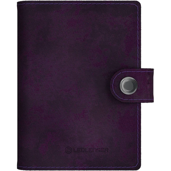 Billetera Ledlenser Lite Wallet 150 lumens Matte Deep Wine 1