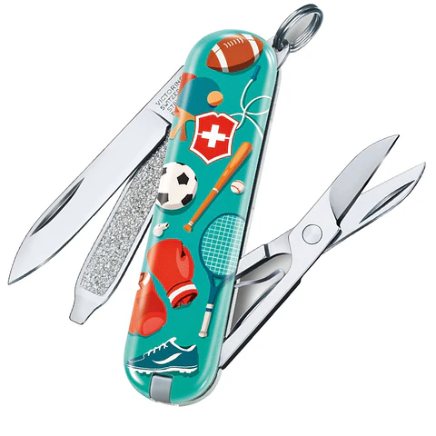 Cortapluma Victorinox Classic Sports World edición limitada 2020 1