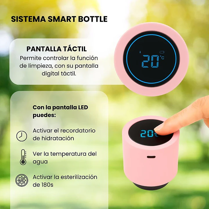 Botella Tawo HydralQ Rosada 750ml 6