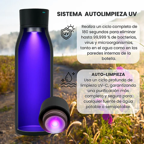 Botella Tawo HydralQ Negra 750ml 3