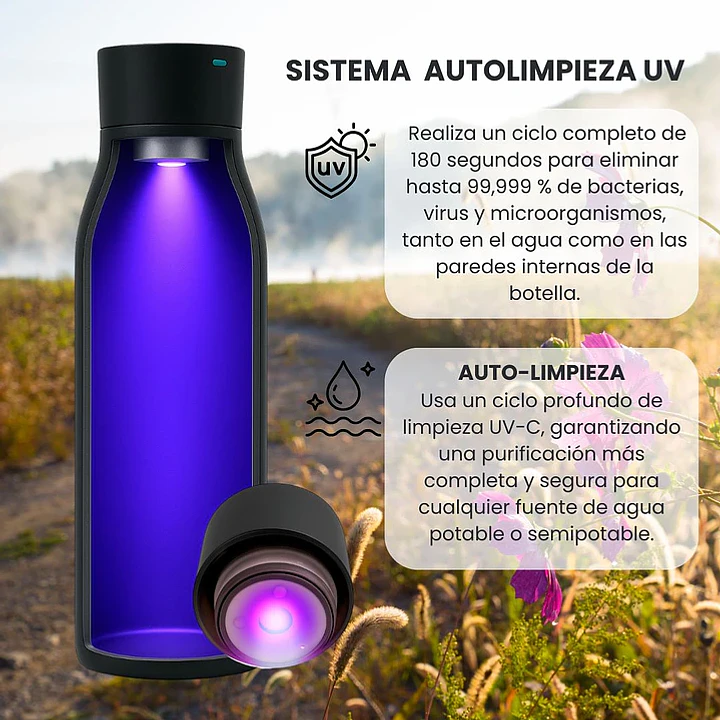 Botella Tawo HydralQ Negra 750ml 3