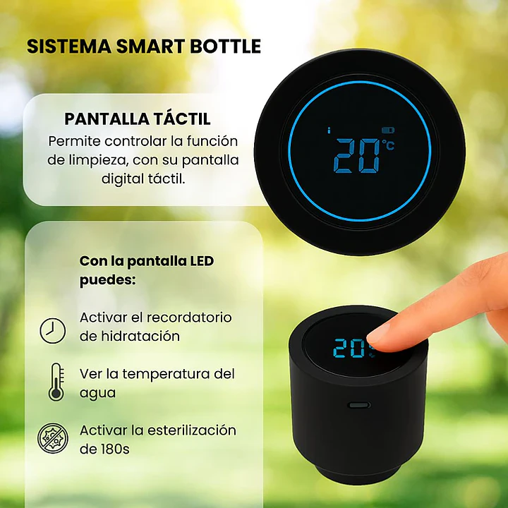 Botella Tawo HydralQ Negra 750ml 6