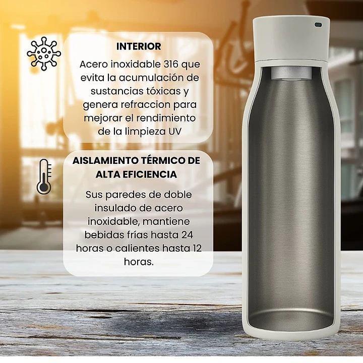 Botella Tawo HydralQ Blanca 750ml 4