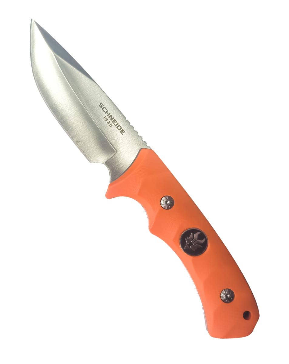 Cuchillo Schneide Jaeger G10 Naranja