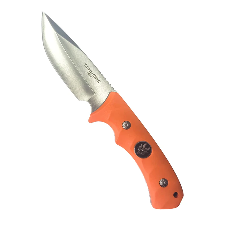 Cuchillo Schneide Jaeger G10 Naranja 1