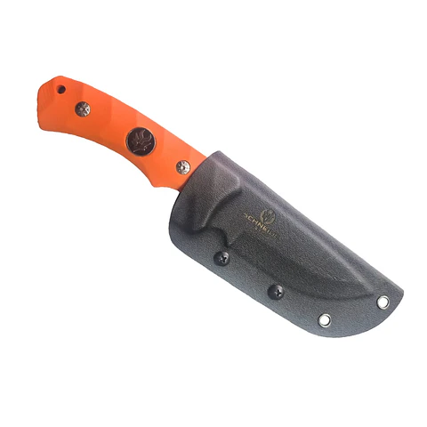 Cuchillo Schneide Jaeger G10 Naranja 2
