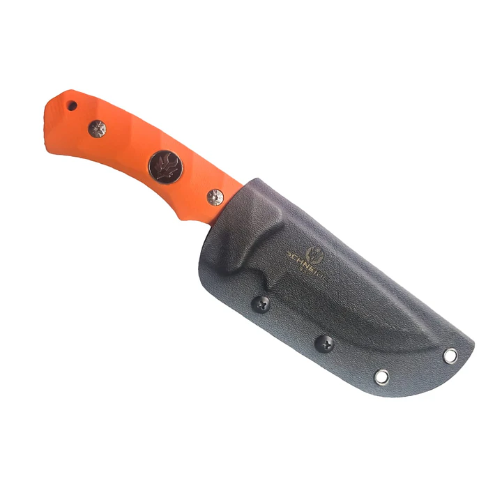 Cuchillo Schneide Jaeger G10 Naranja 2
