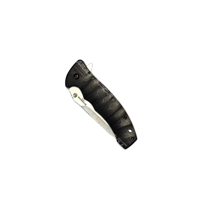 Navaja Schneide Kampfer G10 Negro 2