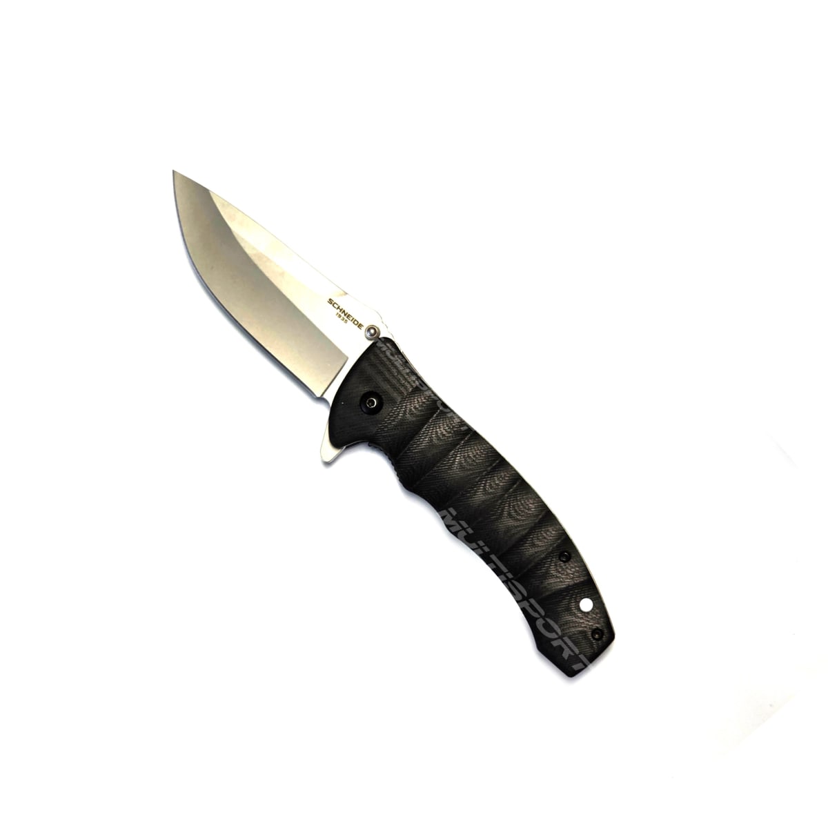 Navaja Schneide Kampfer G10 Negro