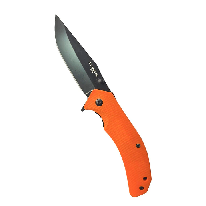 Navaja Schneide Krieger G10 Naranja 1