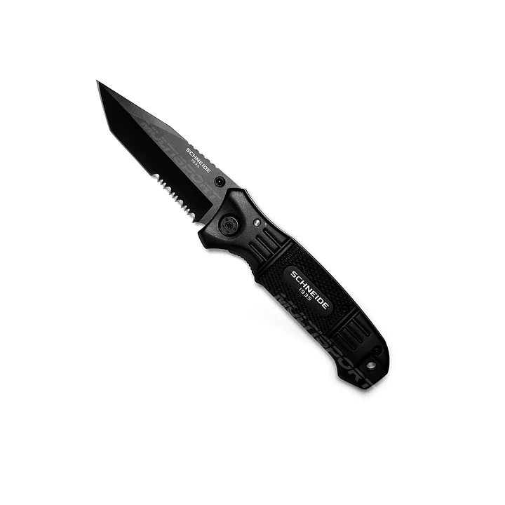 Navaja Schneide Berserker Oxido Negro 1
