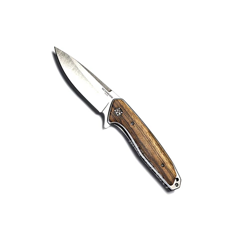 Navaja Schneide Messer Madera 1