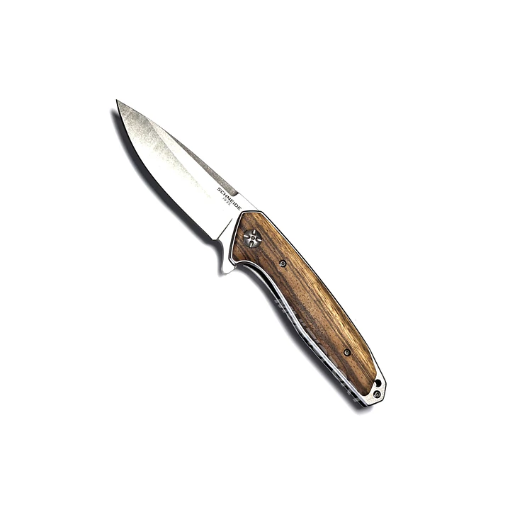 Navaja Schneide Messer Madera 1