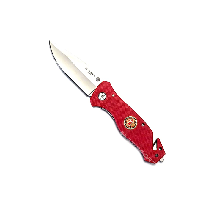 Navaja Schneide Taktik Feuer Rojo G10 1