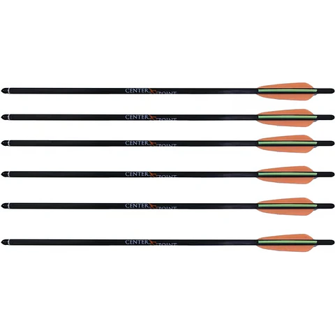 Set de Flechas Ballesta Center Point 6un 20
