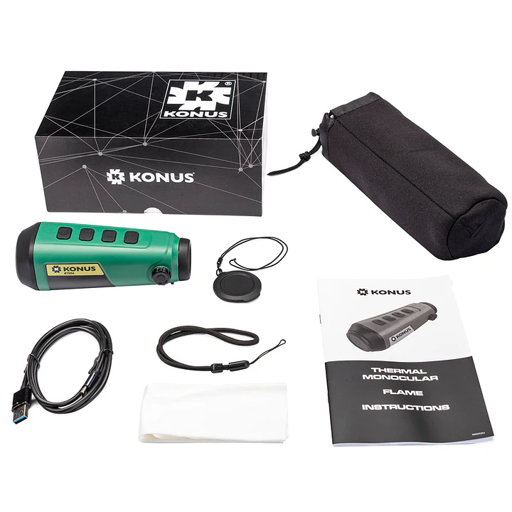 Visor térmico monocular Konus FLAME 1.5X-3X #7954 4