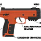 Pistola traumática Byrna SD XL Naranja  - Miniatura 2