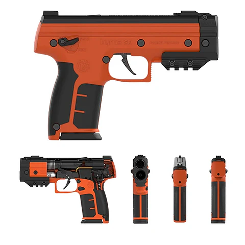 Pistola traumática Byrna SD XL Naranja  3