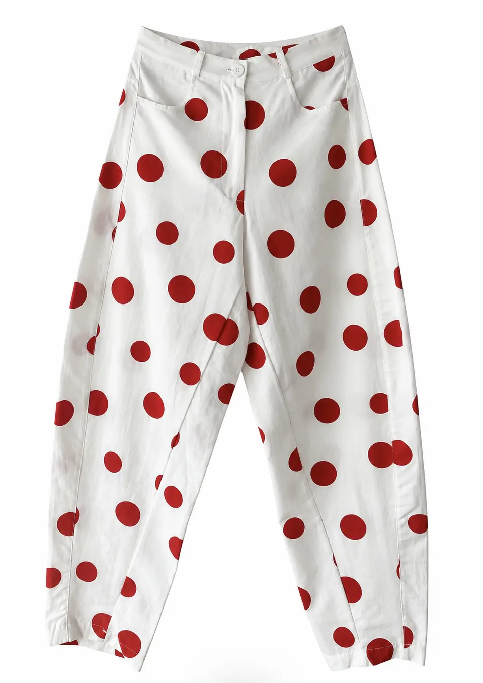 Pantalón lunares rojos  2
