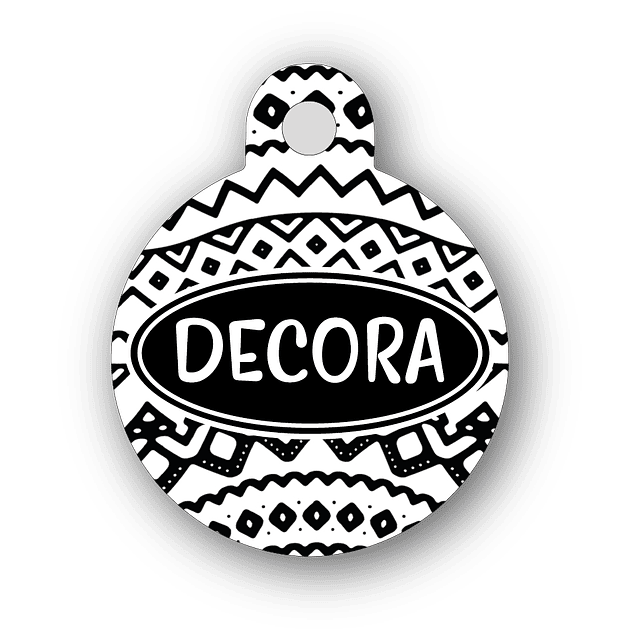 PLACA DECORA