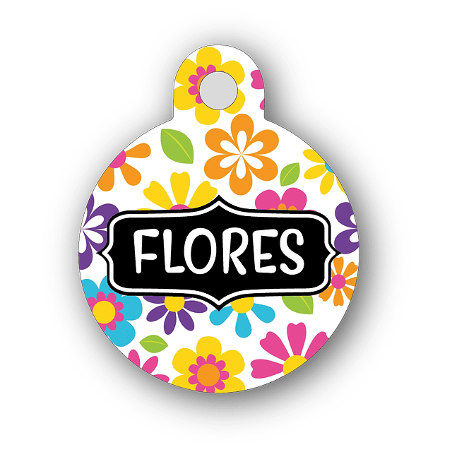 PLACA FLORES