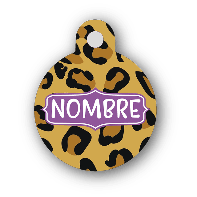 PLACA LEOPARDO