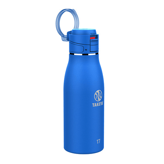 BOTELLA TAKEYA TRAVELER 500 ML FLIP LOCK COBALT