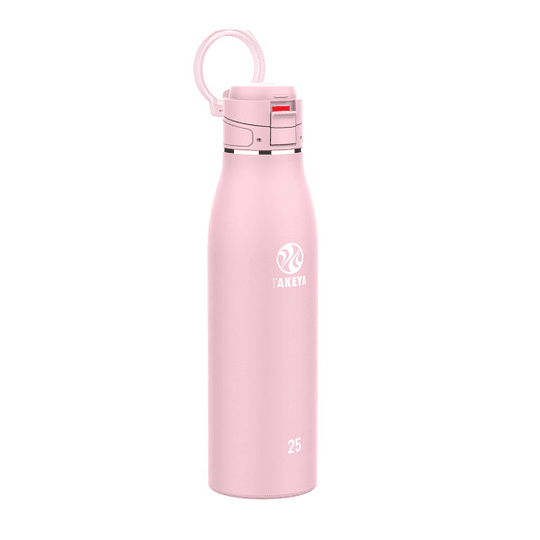 BOTELLA TAKEYA TRAVELER 740 ML FLIP LOCK BLUSH