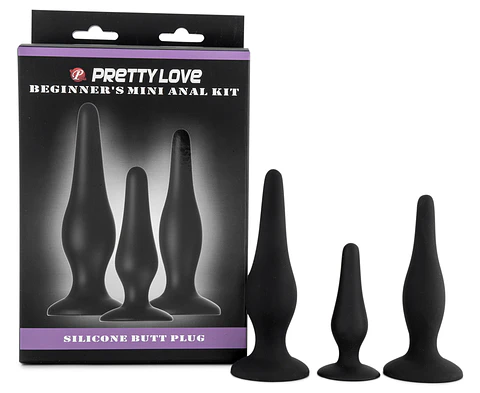 Kit de plugs Anales "Beginner´s Mini Anal Kit" 