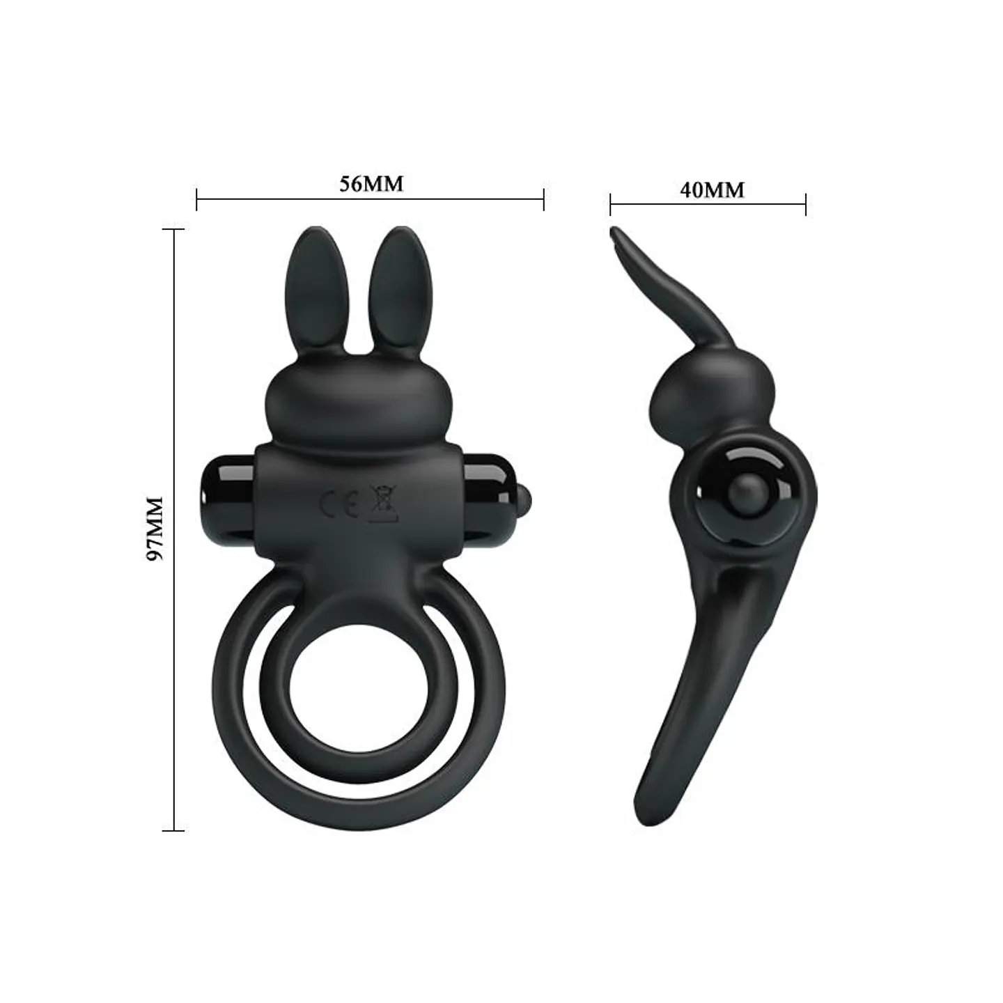 PRETTYLOVE ANILLO VIBRADOR VIBRANT PENIS RING III 3