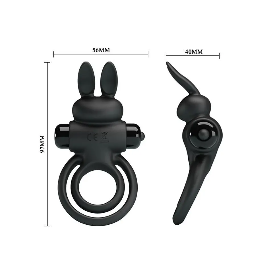 PRETTYLOVE ANILLO VIBRADOR VIBRANT PENIS RING III 3