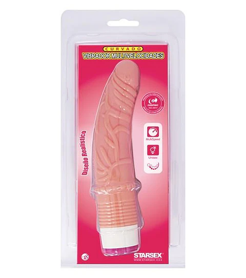 Vibrador Curvado multivelocidad Starsex