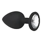 Plug anal siliconado con joya- talla S - Miniatura 1