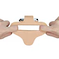 Anillo vibrador con Dildo para Doble Penetración - Miniatura 3