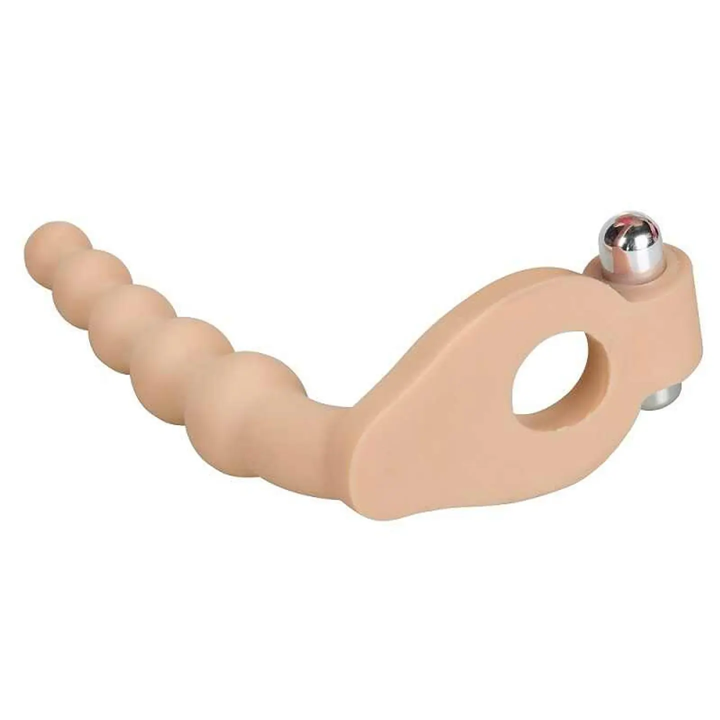 Anillo vibrador con Dildo para Doble Penetración 4
