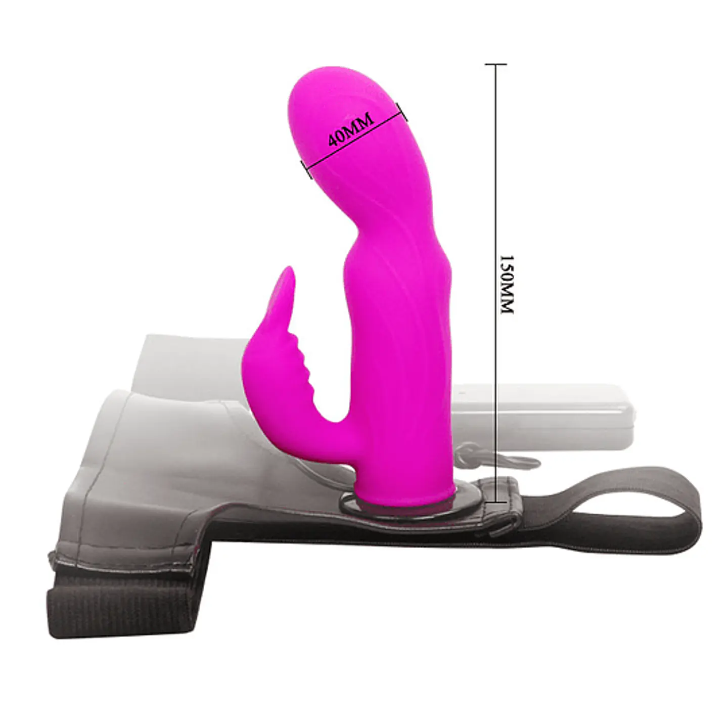 Arnés Ultra con vibración doble estimulación  3
