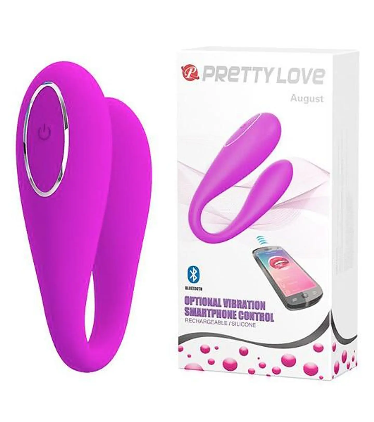Vibrador Estimulador Bluetooh Pretty Love 
