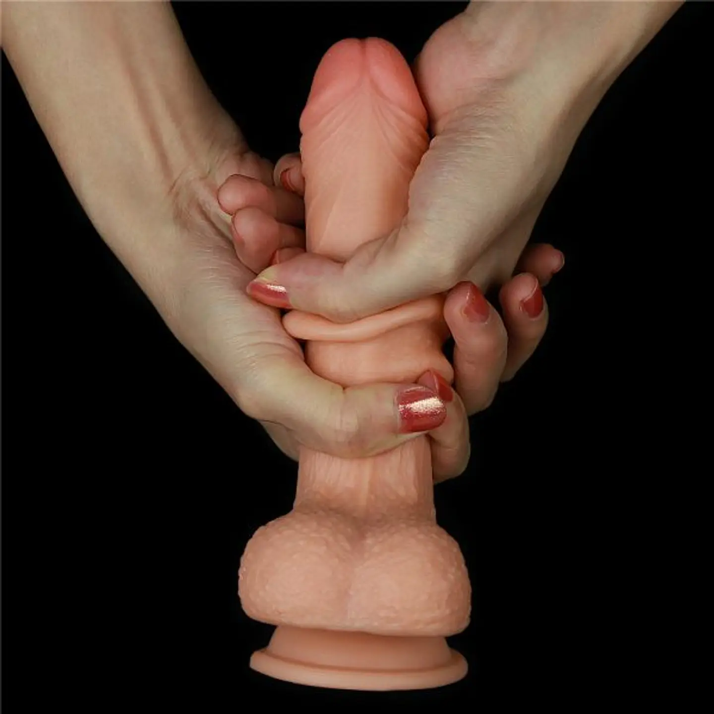 DILDO REALISTA DOBLE CAPA SLIDING-SKIN 7.0 2
