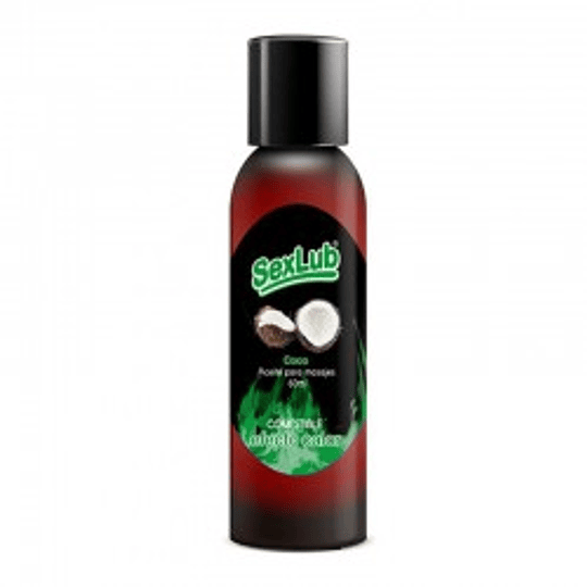 Aceite para masajes Sexlub 60 ml Variedad de sabores