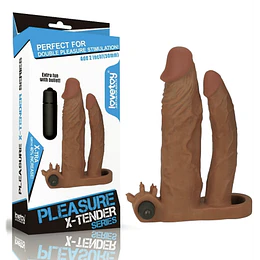 Funda Pleasure X-Tender "Mulato Doble"