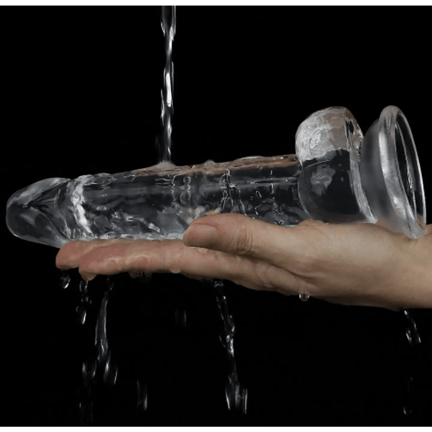 Consolador transparente Lovetoy 5